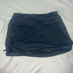 Mini grey workout skort